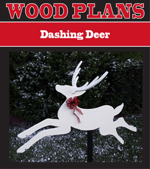 Dashing Deer Woodworking Plans